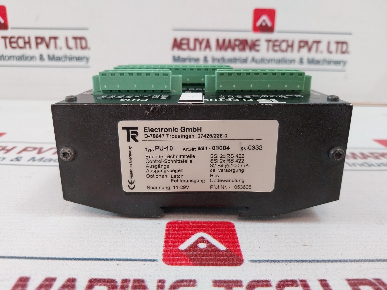 TR Electronic PU-10 Signal Converter 491-00004