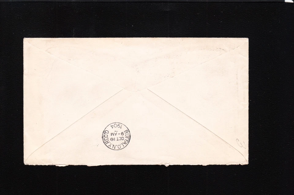 Ackerman-Boland Telephone Co Chicago Letterhead & Cover 1904 Beck Electric Co µ - Image 2 of 3
