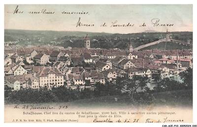 CAR-ACEP10-0706-SCHWEIZ - Schaffhausen - Hauptort des Kantons Schaffhausen - vi