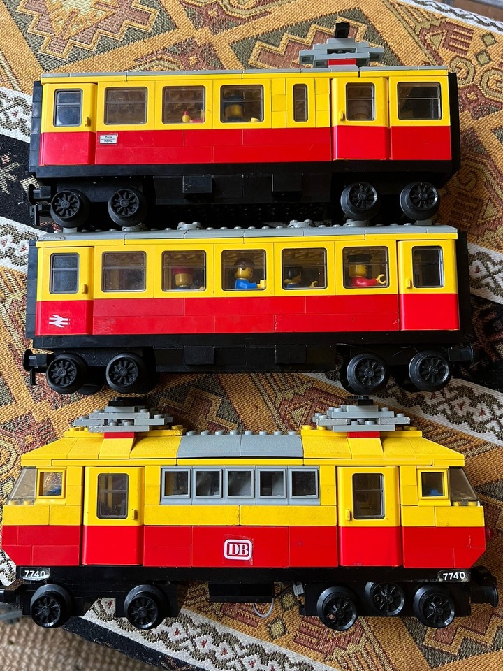 Vintage LEGO Trains InterCity Passenger Train Set (7740) eBay