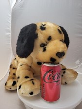 Vtg The Beanie Buddies Collection 2001 Large Dog Brown w/ Black spots 16"