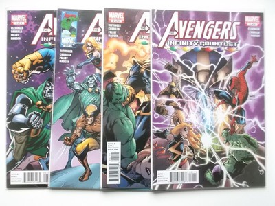 Avengers & The Infinity Gauntlet  Heft 1 2 3 4 komplett US Marvel 2010 Zustand 1