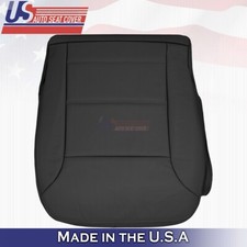 2009 To 2013 Fits Mercedes Benz Ml350 Driver Bottom Leather Seat Cover Black