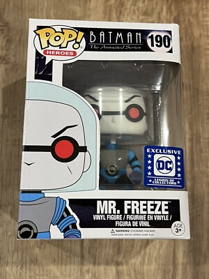 Funko POP Batman Animated Series 190 Mr Freeze DC Legion Of