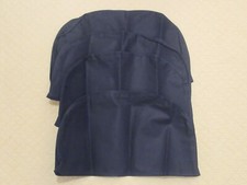 Shoulder Garment Clothing Dust Protector Covers - Dark Blue - 4 Pack