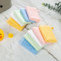 10 Pcs Cotton Baby Bath Towels 6 Layers Infant Newborn Toddlers Gift Washcloths