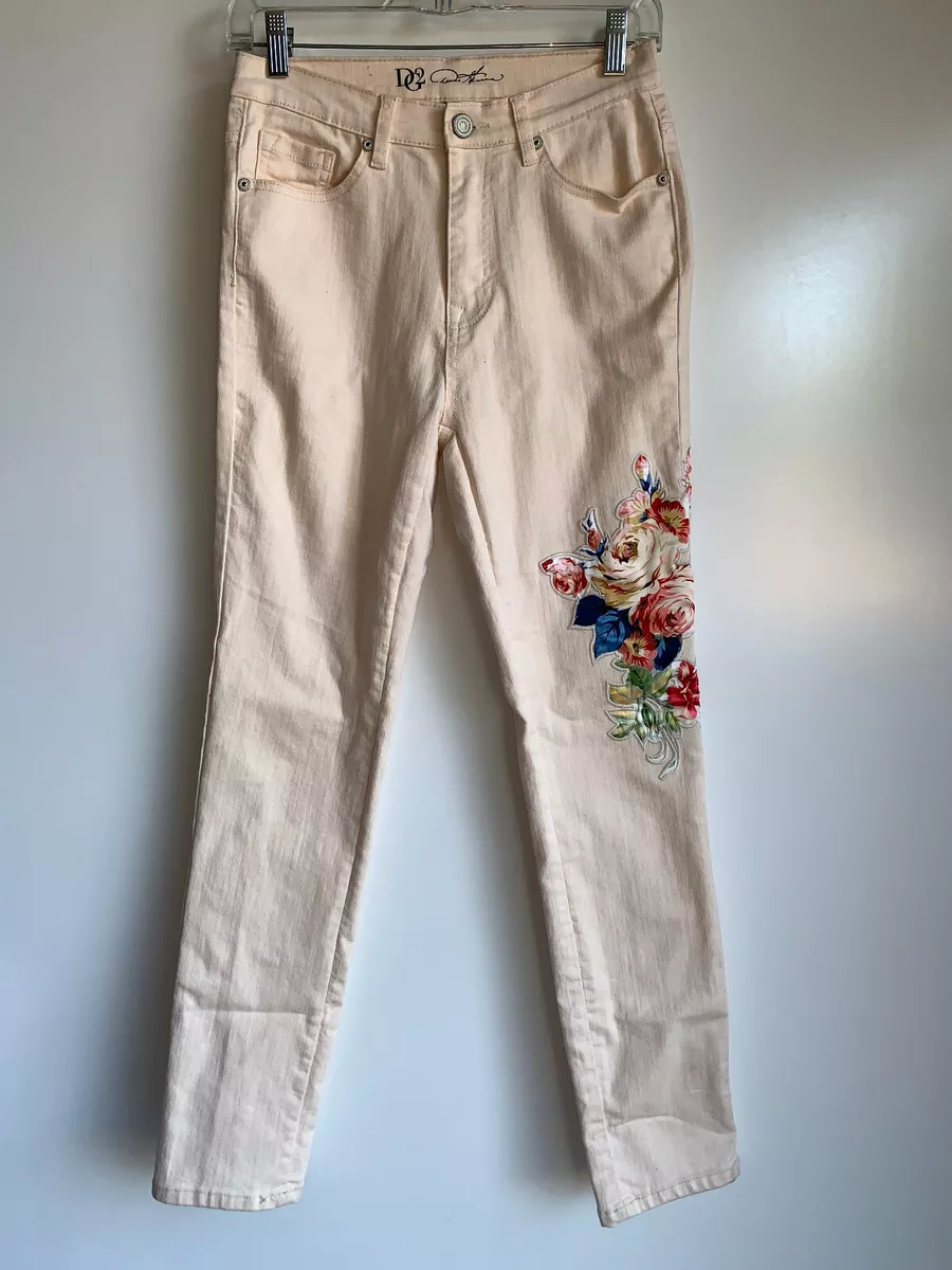Diane gilman hotsell embroidered jeans