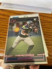 2021 Panini Chronicles D'Wayne Eskridge Rookie RC PINK Parallel #PA-33 Seahawks