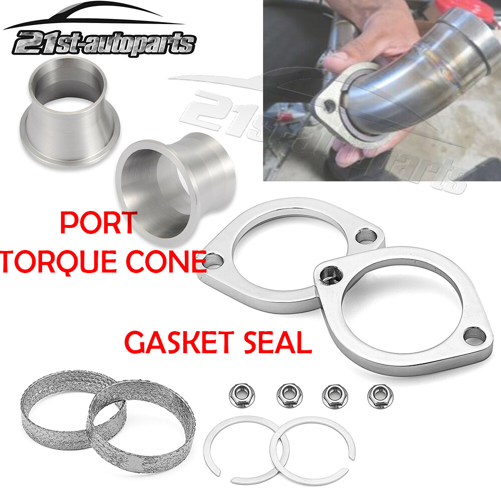 Stainless E Motorcycle Anti-Reversion Drag Pipe Exhaust Power Torque Cones For Harley 1 3 4” Pip I.1400573359 - Foto 5
