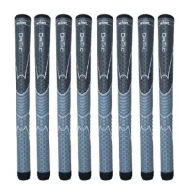 #ad New 2024 Set of 8 Winn Dri Tac Oversize Comfort Tacky Grip Dark Gray 7DT GGY $78.00
