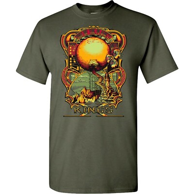 KINGS X cd cvr OUT OF THE SILENT PLANET Official GREEN SHIRT LRG New faith hope