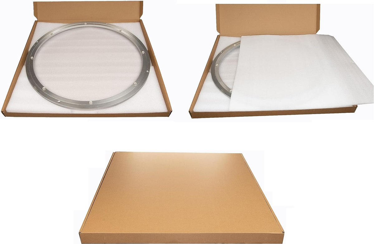 ESOYAWE Zware Aluminium Draaitafel Lager 5 8 10 12 14 16 18 20 24 28 32 40 Inch Lazy Susan Hardware Kogellager, Draaibare Plaat Basis Lager Voor Keuken Dining Cake Platen