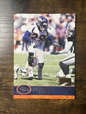 2001 Pacific Retail LTD /299 Howard Griffith #140 Denver Broncos