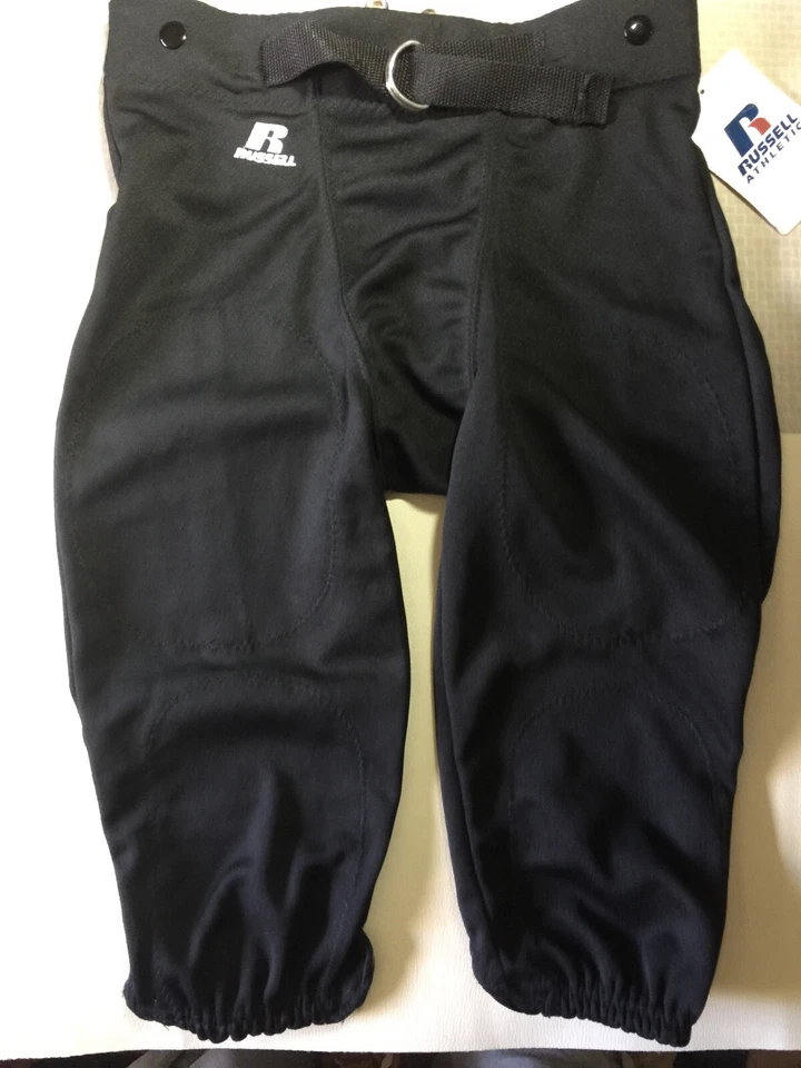 L -Youth No Fly Practice Football Pant (Half belt w/ snaps) by Russell Athletics - Image 4 of 4