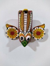 Hand Carved Sri Lankan Traditional Small Devil Mask Handmade Wooden D cor New