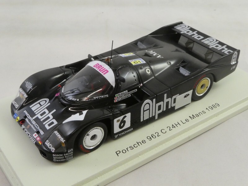 Spark Porsche 962 C ALPHA #6 Sala Ratzenberger Lechner Le Mans