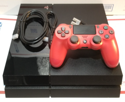 Sony Playstation 500GB Black Console PS4 CUH-1001A Complete with