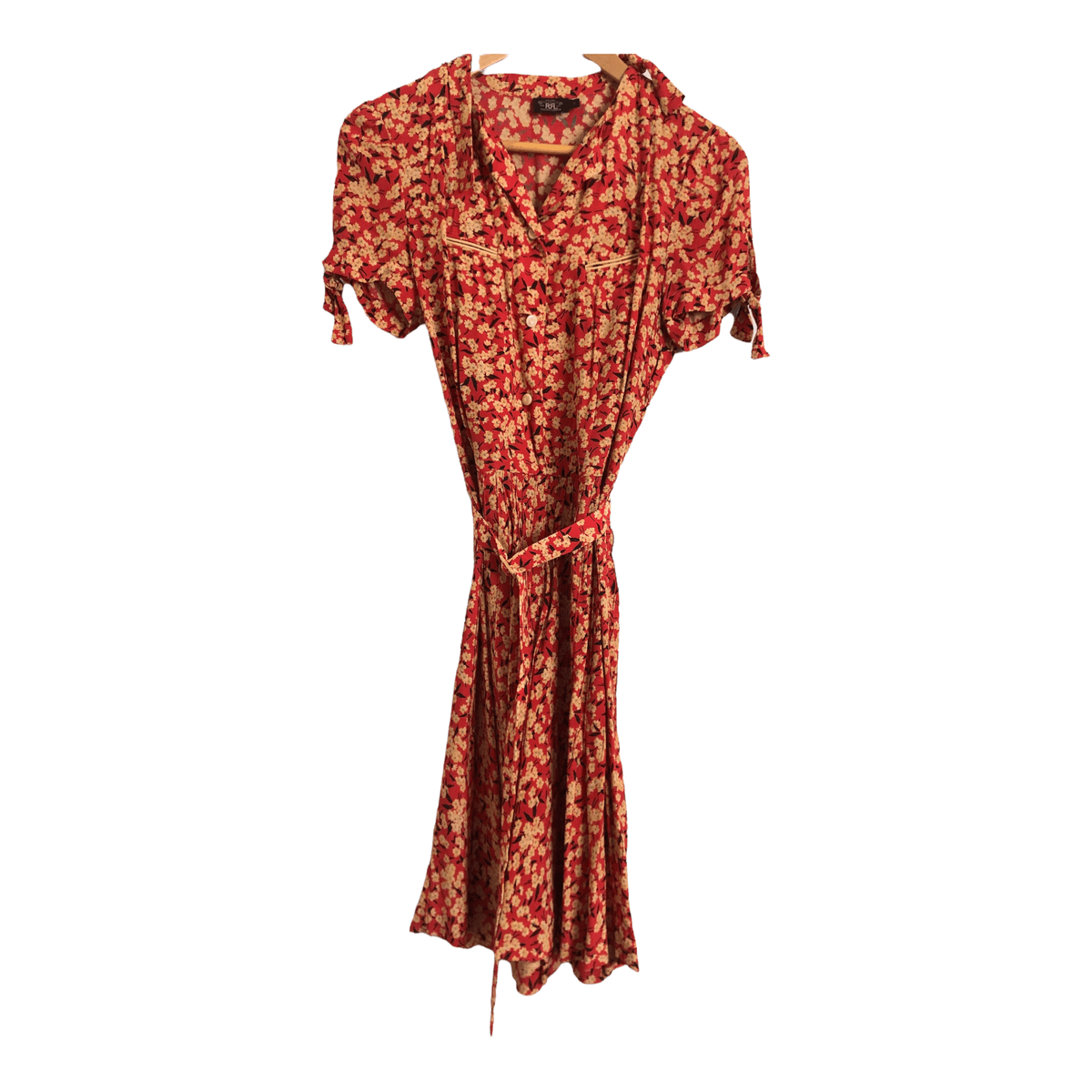 knee length dresses for ladies Baevely Floral Print Sweetheart Midi Dress