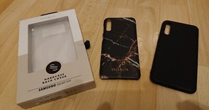 2x Handyhülle Samsung Galaxy A50 Selencia Maya Fashion Backcover + schwarze