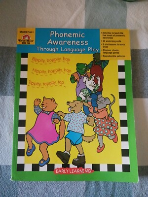 Early Learning Ser.: Phonemic Awareness Through Language Play, Grades PreK-1 by