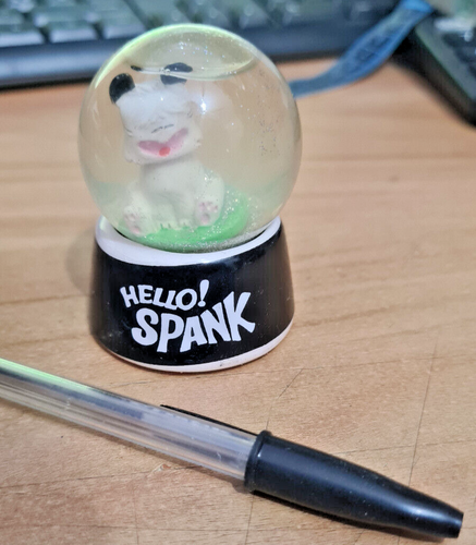 Palla di Vetro Neve con Hello! Spank - Rarissima - Foto 4 di 4