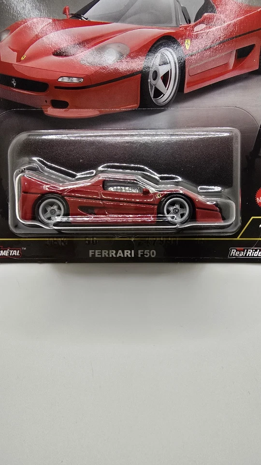Hot Wheels Ferrari F50 Timeless Icons Car Culture 1:64 OVP - Bild 2 von 4
