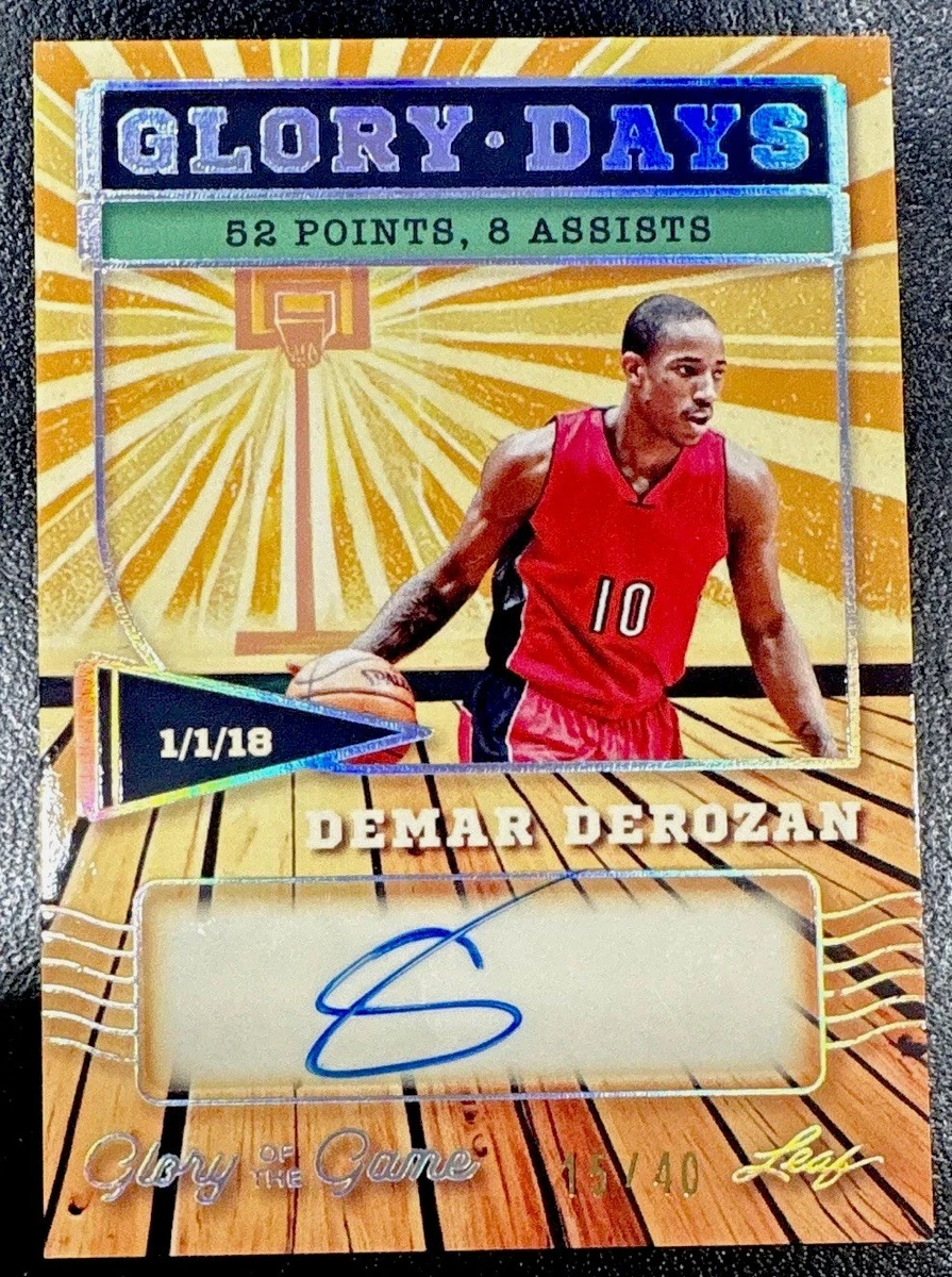 DeMar DeRozan Basketball Toronto Raptors Parallel/Variety Sports