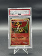 2011 Pokemon Ho-Oh Call of Legends Holo Rare #9 PSA 10 Gem Mint