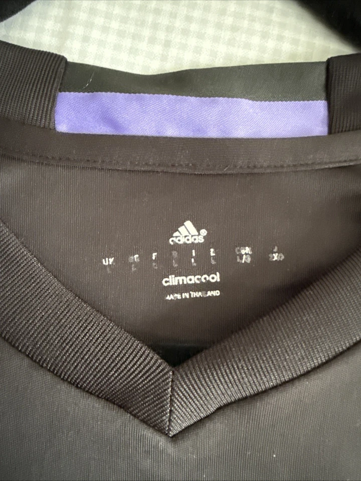 Men’s adidas Real Madrid Sergio Ramos #4 2016/17 Third Kit Jersey Size L - Image 4 of 4