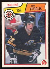 1983-84 O-Pee-Chee #49 Tom Fergus Boston Bruins VG-VGEX