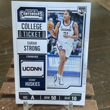2024-25 Panini University of Connecticut - College Contenders Sarah Strong #8  