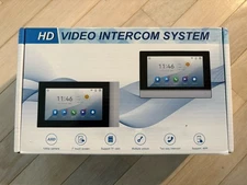 HD Video Intercom System Wired 7-inch Monitor with Two-Way Audio