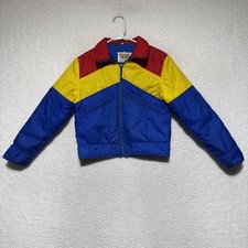 Vintage 1970s Hot Dog Jacobs Corp Kids Ski Jacket Size 14
