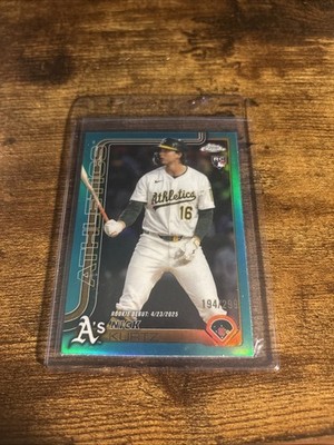 2025 Topps Chrome - Nick Kurtz /199 Teal USC180