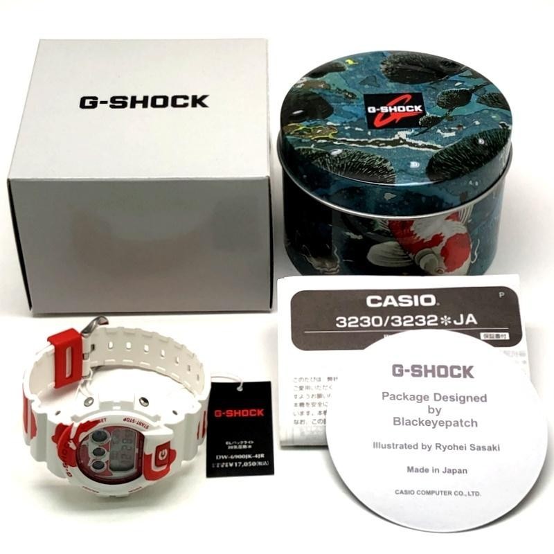 colasonn CASIO G-SHOCK 2本セット レッド ホワイト Good Item] G-SHOCK DW-6900JK-4 