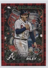 2024 Topps Holiday Plaid Austin Riley #H172