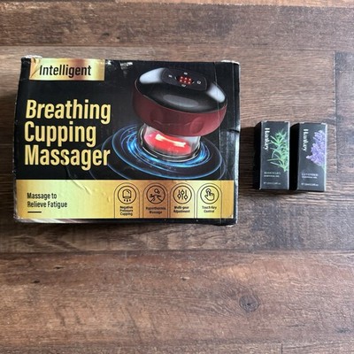 Intelligent Breathing Cupping Massager With Essential Oils