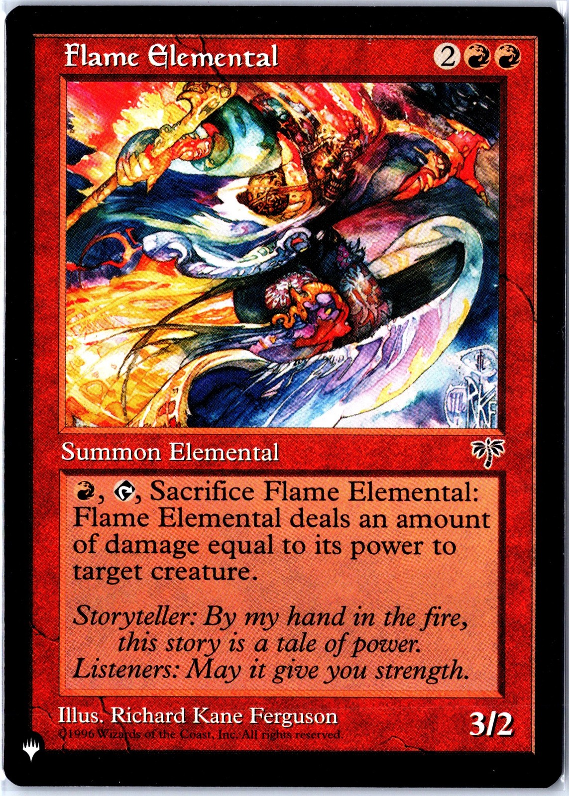 MAGIC TG: Mirage # Flame Elemental Uncommon .M2A