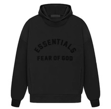 Essentials Fear of God Essentials Mens Black ...