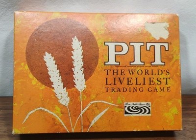 VINTAGE Pit Card Game COMPLETE Parker Brothers 1964 Commodities