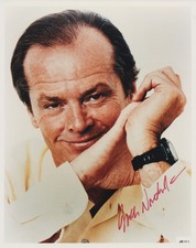 JACK NICHOLSON hand-signed FANTASTIC YOUNG 8x10 authentic w/ coa CLASSIC SMIRK