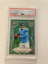 Panini 2025 Donruss Elite [Status Explosion] #101 Cam Ward Titans PSA 10 RC /999