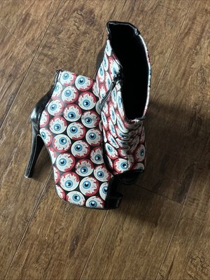 Iron Fist Stiletto Heels size US Y2K Gothic whimsygoth Vintage