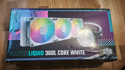 Cooler Master MasterLiquid 360L Core ARGB CPU Flüssigkeitskühlung Wasserkühlung