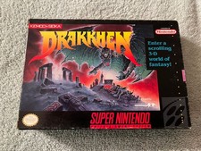 Drakkhen - Nintendo SNES - CIB - Good