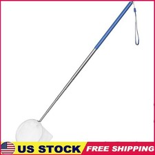 Small Shrimp Net Aquariums Telescopic Handle Nylon Mesh Fish Catcher Tool New