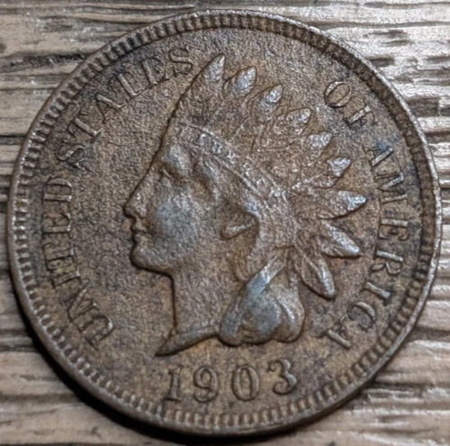 1903 Indian Head Cent - XF Details