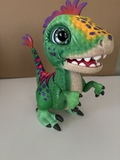 Fur Real Friends Munchin Baby T Rex Interactive Talking Toy Pet Dinosaur 12"