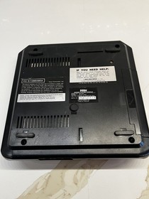 SEGA Genesis II 16-bit MK-1631 Home Console OEM Black With Cables Tested Works