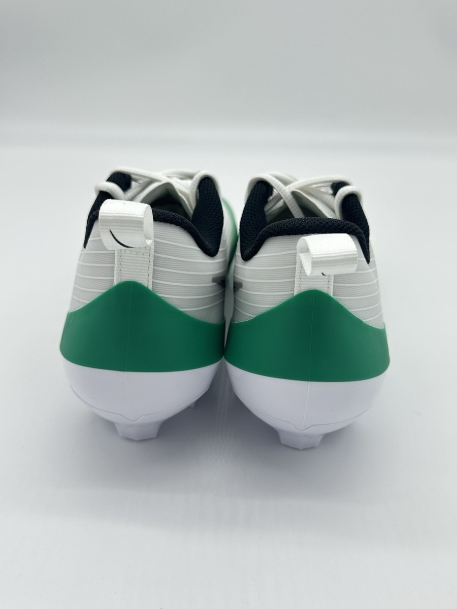 Nike Vapor Speed 3 Men's Size 7.5 White Green Football Cleats